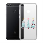 Чехол-накладка Krutoff Clear Case Новоёлка для Huawei P Smart Чехол-накладка Krutoff Clear Case Новоёлка для Huawei P Smart