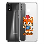 Чехол-накладка Krutoff Clear Case Тигр оптимист для Honor 9X Lite Чехол-накладка Krutoff Clear Case Тигр оптимист для Honor 9X Lite