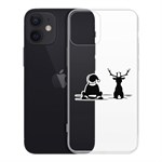 Чехол-накладка Krutoff Clear Case Мечтатели для iPhone 12 mini Чехол-накладка Krutoff Clear Case Мечтатели для iPhone 12 mini