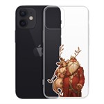 Чехол-накладка Krutoff Clear Case К-команда для iPhone 12 mini Чехол-накладка Krutoff Clear Case К-команда для iPhone 12 mini