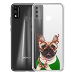 Чехол-накладка Krutoff Clear Case Новогодний француз для Honor 9X Lite Чехол-накладка Krutoff Clear Case Новогодний француз для Honor 9X Lite