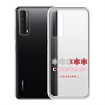 Чехол-накладка Krutoff Clear Case Загрузка для Huawei P Smart 2021 Чехол-накладка Krutoff Clear Case Загрузка для Huawei P Smart 2021