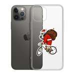 Чехол-накладка Krutoff Clear Case Санта-курьер для iPhone 12 Pro Max Чехол-накладка Krutoff Clear Case Санта-курьер для iPhone 12 Pro Max