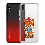 Чехол-накладка Krutoff Clear Case Тигр оптимист для Xiaomi Redmi 7A Чехол-накладка Krutoff Clear Case Тигр оптимист для Xiaomi Redmi 7A