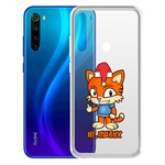 Чехол-накладка Krutoff Clear Case Тигр оптимист для Xiaomi Redmi Note 8/Note 8 (2021) Чехол-накладка Krutoff Clear Case Тигр оптимист для Xiaomi Redmi Note 8/Note 8 (2021)