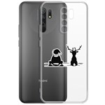 Чехол-накладка Krutoff Clear Case Мечтатели для Xiaomi Redmi 9 Чехол-накладка Krutoff Clear Case Мечтатели для Xiaomi Redmi 9