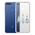 Чехол-накладка Krutoff Clear Case Новоёлка для Huawei Y6 Prime (2018)/Honor 7A Pro/7C Чехол-накладка Krutoff Clear Case Новоёлка для Huawei Y6 Prime (2018)/Honor 7A Pro/7C