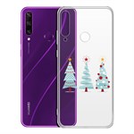 Чехол-накладка Krutoff Clear Case Новоёлка для Huawei Y6p Чехол-накладка Krutoff Clear Case Новоёлка для Huawei Y6p