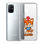 Чехол-накладка Krutoff Clear Case Тигр оптимист для OnePlus 8T Чехол-накладка Krutoff Clear Case Тигр оптимист для OnePlus 8T