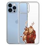 Чехол-накладка Krutoff Clear Case К-команда для iPhone 13 Pro Чехол-накладка Krutoff Clear Case К-команда для iPhone 13 Pro