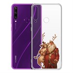 Чехол-накладка Krutoff Clear Case К-команда для Huawei Y6p Чехол-накладка Krutoff Clear Case К-команда для Huawei Y6p