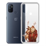 Чехол-накладка Krutoff Clear Case К-команда для OnePlus Nord N100 Чехол-накладка Krutoff Clear Case К-команда для OnePlus Nord N100