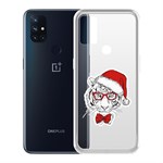 Чехол-накладка Krutoff Clear Case Символ года для OnePlus Nord N10 5G Чехол-накладка Krutoff Clear Case Символ года для OnePlus Nord N10 5G