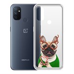 Чехол-накладка Krutoff Clear Case Новогодний француз для OnePlus Nord N100 Чехол-накладка Krutoff Clear Case Новогодний француз для OnePlus Nord N100