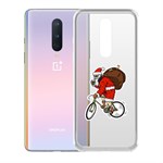 Чехол-накладка Krutoff Clear Case Санта-курьер для OnePlus 8 Чехол-накладка Krutoff Clear Case Санта-курьер для OnePlus 8