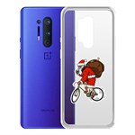 Чехол-накладка Krutoff Clear Case Санта-курьер для OnePlus 8 Pro Чехол-накладка Krutoff Clear Case Санта-курьер для OnePlus 8 Pro