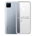 Чехол-накладка Krutoff Clear Case Праздничная формула для Realme C15 Чехол-накладка Krutoff Clear Case Праздничная формула для Realme C15