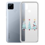 Чехол-накладка Krutoff Clear Case Новоёлка для Realme C15 Чехол-накладка Krutoff Clear Case Новоёлка для Realme C15