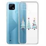Чехол-накладка Krutoff Clear Case Новоёлка для Realme C21 Чехол-накладка Krutoff Clear Case Новоёлка для Realme C21