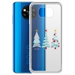 Чехол-накладка Krutoff Clear Case Новоёлка для POCO X3 NFC Чехол-накладка Krutoff Clear Case Новоёлка для POCO X3 NFC