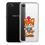 Чехол-накладка Krutoff Clear Case Тигр оптимист для OPPO A1k/Realme C2 Чехол-накладка Krutoff Clear Case Тигр оптимист для OPPO A1k/Realme C2