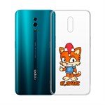 Чехол-накладка Krutoff Clear Case Тигр оптимист для OPPO Reno Чехол-накладка Krutoff Clear Case Тигр оптимист для OPPO Reno