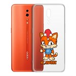 Чехол-накладка Krutoff Clear Case Тигр оптимист для OPPO Reno Z Чехол-накладка Krutoff Clear Case Тигр оптимист для OPPO Reno Z
