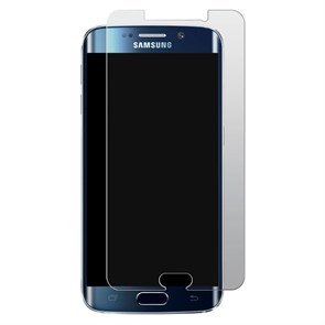 Стекло защитное гибридное МАТОВОЕ Krutoff для Samsung Galaxy S6
