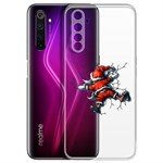 Чехол-накладка Krutoff Clear Case После праздника для Realme 6 Чехол-накладка Krutoff Clear Case После праздника для Realme 6