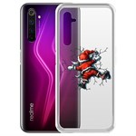 Чехол-накладка Krutoff Clear Case После праздника для Realme 6 Pro Чехол-накладка Krutoff Clear Case После праздника для Realme 6 Pro