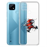 Чехол-накладка Krutoff Clear Case После праздника для Realme C21 Чехол-накладка Krutoff Clear Case После праздника для Realme C21