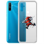 Чехол-накладка Krutoff Clear Case После праздника для Realme C3 Чехол-накладка Krutoff Clear Case После праздника для Realme C3