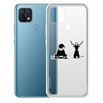 Чехол-накладка Krutoff Clear Case Мечтатели для OPPO A15 Чехол-накладка Krutoff Clear Case Мечтатели для OPPO A15