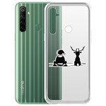 Чехол-накладка Krutoff Clear Case Мечтатели для Realme 6i Чехол-накладка Krutoff Clear Case Мечтатели для Realme 6i