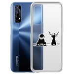 Чехол-накладка Krutoff Clear Case Мечтатели для Realme 7 Чехол-накладка Krutoff Clear Case Мечтатели для Realme 7