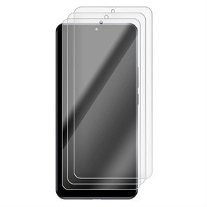 Комплект из 3-x защитных гибридных стекол Krutoff для Xiaomi 12T Pro
