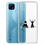 Чехол-накладка Krutoff Clear Case Мечтатели для Realme C21 Чехол-накладка Krutoff Clear Case Мечтатели для Realme C21