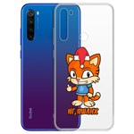 Чехол-накладка Krutoff Clear Case Тигр оптимист для Xiaomi Redmi Note 8T Чехол-накладка Krutoff Clear Case Тигр оптимист для Xiaomi Redmi Note 8T