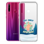 Чехол-накладка Krutoff Clear Case Люблю зиму для Honor 10i Чехол-накладка Krutoff Clear Case Люблю зиму для Honor 10i