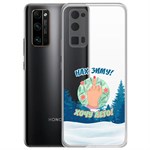 Чехол-накладка Krutoff Clear Case Люблю зиму для Honor 30 Pro+/30 Pro Чехол-накладка Krutoff Clear Case Люблю зиму для Honor 30 Pro+/30 Pro