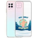 Чехол-накладка Krutoff Clear Case Люблю зиму для Huawei P40 Lite/Nova 6 SE/Nova 7i Чехол-накладка Krutoff Clear Case Люблю зиму для Huawei P40 Lite/Nova 6 SE/Nova 7i