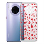 Чехол-накладка Krutoff Clear Case Новогодние мотивы для Huawei Mate 30 Чехол-накладка Krutoff Clear Case Новогодние мотивы для Huawei Mate 30