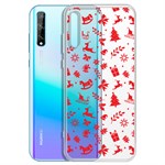 Чехол-накладка Krutoff Clear Case Новогодние мотивы для Huawei Y8p/Honor 30i Чехол-накладка Krutoff Clear Case Новогодние мотивы для Huawei Y8p/Honor 30i