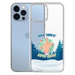Чехол-накладка Krutoff Clear Case Люблю зиму для iPhone 13 Pro Чехол-накладка Krutoff Clear Case Люблю зиму для iPhone 13 Pro