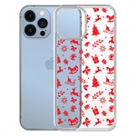 Чехол-накладка Krutoff Clear Case Новогодние мотивы для iPhone 13 Чехол-накладка Krutoff Clear Case Новогодние мотивы для iPhone 13