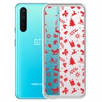 Чехол-накладка Krutoff Clear Case Новогодние мотивы для OnePlus Nord Чехол-накладка Krutoff Clear Case Новогодние мотивы для OnePlus Nord