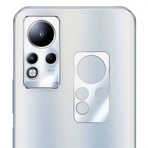 Стекло защитное гибридное Krutoff для камеры INFINIX Note 11 NFC (2 шт.)