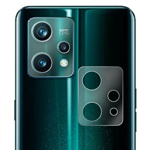 Стекло защитное гибридное Krutoff для камеры Realme 9 Pro Plus (2 шт.)