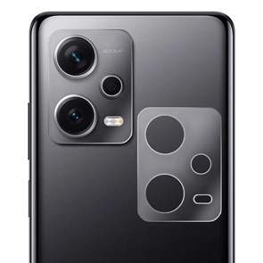 Стекло защитное гибридное Krutoff для камеры Xiaomi Redmi Note 12 Pro Plus (2 шт.)