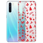 Чехол-накладка Krutoff Clear Case Новогодние мотивы для OPPO A91/F15 Чехол-накладка Krutoff Clear Case Новогодние мотивы для OPPO A91/F15